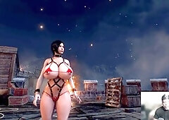 Resident evil claire, ada wong, adult games
