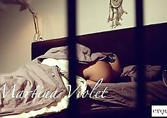 Pregnant Martina Intense Solo Orgasm