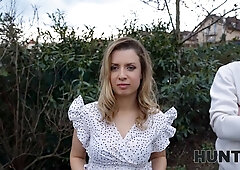 Hunt4k. shy and sly. hot porn with andrea & Steve Q