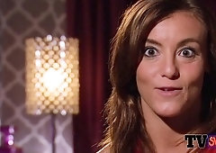 Steamy and sensual orgy in the red room