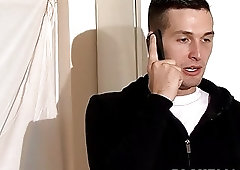 Studs give each other blowjobs and fuck in the kitchen