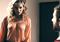 Teen employee Tiffany Watson brings coffee for her boss Jason Moody but the he spills the hot coffee on himself The perverted manager then tricks her 