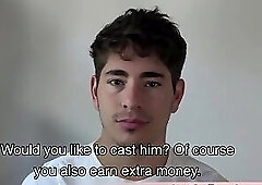 Igor Lucios and Rob Campos meet on a beautiful beach before fuck