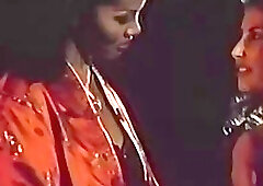 Kinky stud sucks hard cock of busty raven haired tranny