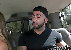 Straight guy is in for a big surprise in the bang bus