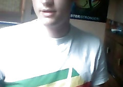 Solo wanking on webcam