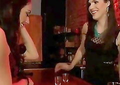 Horny tranny Stefani Special bangs Mandy Muse's tight anal hole