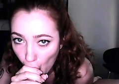 sloppy blowjob deepthroat by cherrycandle