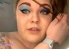 Loving girlfriend rides your hard cock and cums on top of you