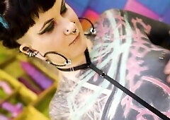 Inked Bad Gal POV Drilled Raw – Nipp Play, Gagging Oral-job, Booty Slapping & Large Facial Finish