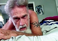 Fur-covered babe begs while dribbling through her solo session