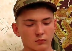 Army Bou Blow Job With Alvaro Rivers