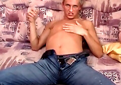 Big cock cumshot, closeup handjobs, after cum