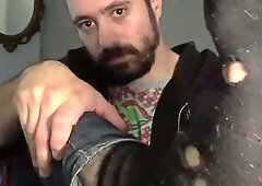 Foot Fetish Faggot Cash Slave Live Session