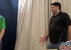 Old and young bitches in a wild threesome featuring Gabriel Chiappe and Sly Conan