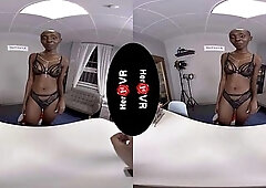 Ebony Babe VR Sex: Solo, Virtual Reality  Vr Porn Porn