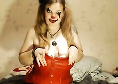 role play, big beautiful woman clown