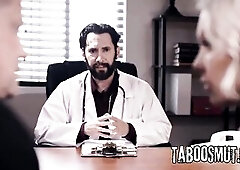 Pervy Doctor Creampies Hopeless Woman In Front Of Spouse