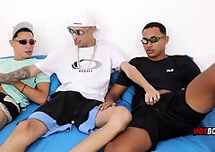 THE PAUZUDOS FROM RIO DE JANEIRO CONCLUDED UP THE BOOTY OF THE LEAN DONK FROM SÃO PAULO