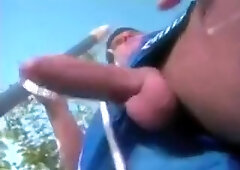 Tempting the pool boy