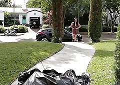 Sublime girls pussy rubbed by a dude's fat white cock