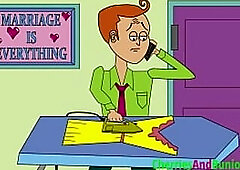 Wife Talking to Spouse on Phone Whilst Cheating