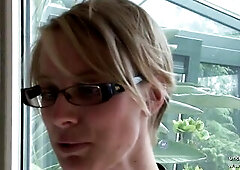 Beautiful large boobed amateur french golden-haired hard sodomized