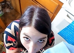 Lisa Daniels in steaming lingerie licking her big boobs