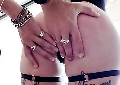 Bang against the window and oral-sex with sea view - Jessica Fox