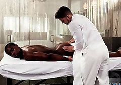 Hot son interracial sex and massage