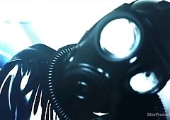 Latex fetish video starring seductive bitch in sexy outfit