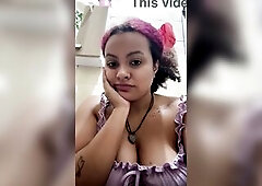 Plump Black Latin chick Can’t Stop Farting