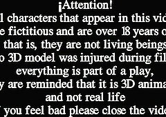 Anime CG Lara croft bang Anubis