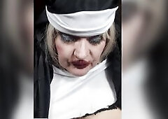 Susi as a hot nun craves to be banged by u