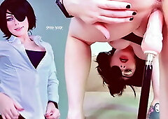 Big-breasted Slut Himeno gets a Hard Pussy Fucking and a Huge Squirting Orgas...