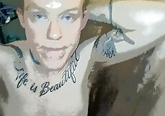 Trans Guy Pre Op, Get Soaking Juicy Shower With Me