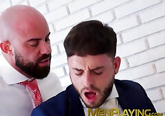 Intimate couple shares passionate and rough sex session