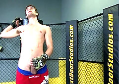 Next Door Male: Stroking off in Jockstrap Heaven