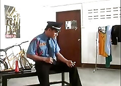 Thai Security Guard fucking gays