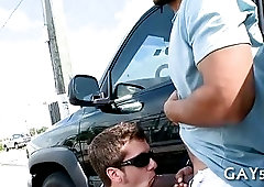 Monster cock slammed