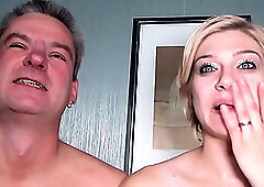 Bisexual MMF 3way with German wife and husband