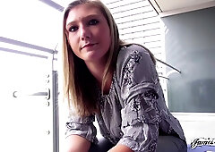 Ash-blonde Teenage 18+ April Aniston Luvs A Raunchy Assfuck Shagging