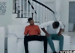 Bbc ebony gays fuck hard running workout