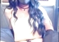 Amateur, bubble butt sissy, crossdresser twerk