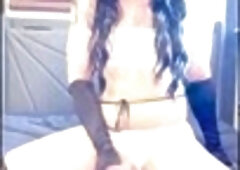 Amateur, bubble butt sissy, crossdresser twerk