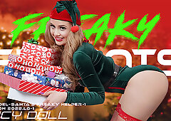 Santas Freaky Helper With Lucy Doll