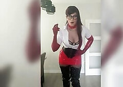 Headmistress Tania Latex secretary
