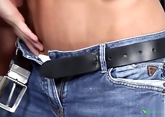 Two guys One Babe got the gig