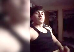 CADRAZ STROKES HIS CHUNKY WANG