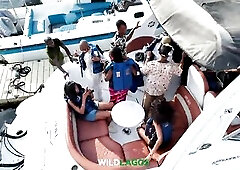 Asari XOX and hot black girlfriends get banged on a boat cruise (TRAILER)